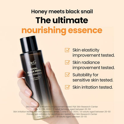 Dr.G Royal Black Snail First Essence 165ml product image detail 7