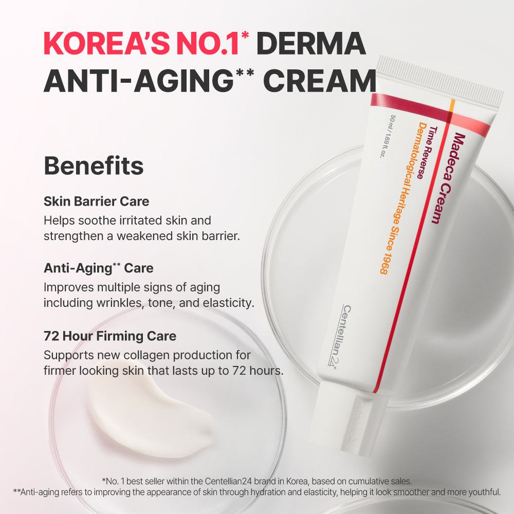 Centellian24 Madeca Cream Time Reverse 50ml Twin Pack (2 × 50ml); official product image 3