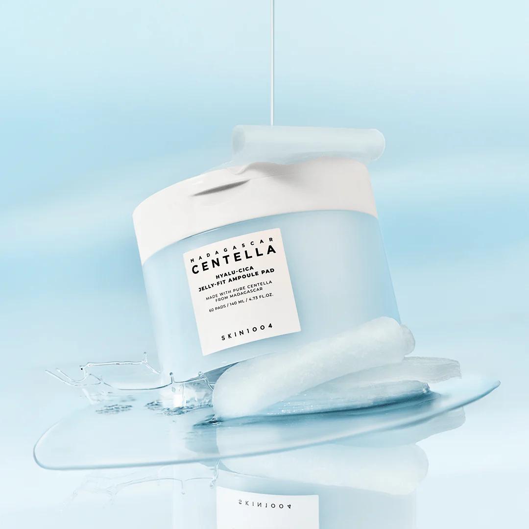 SKIN1004 Madagascar Centella Hyalu-Cica Jelly-Fit Ampoule Pad 60pads — official product image 2