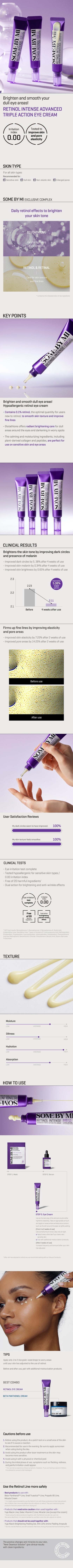 SOME BY MI Retinol Intense Advanced Triple Action Eye Cream 30ml — official product image 7