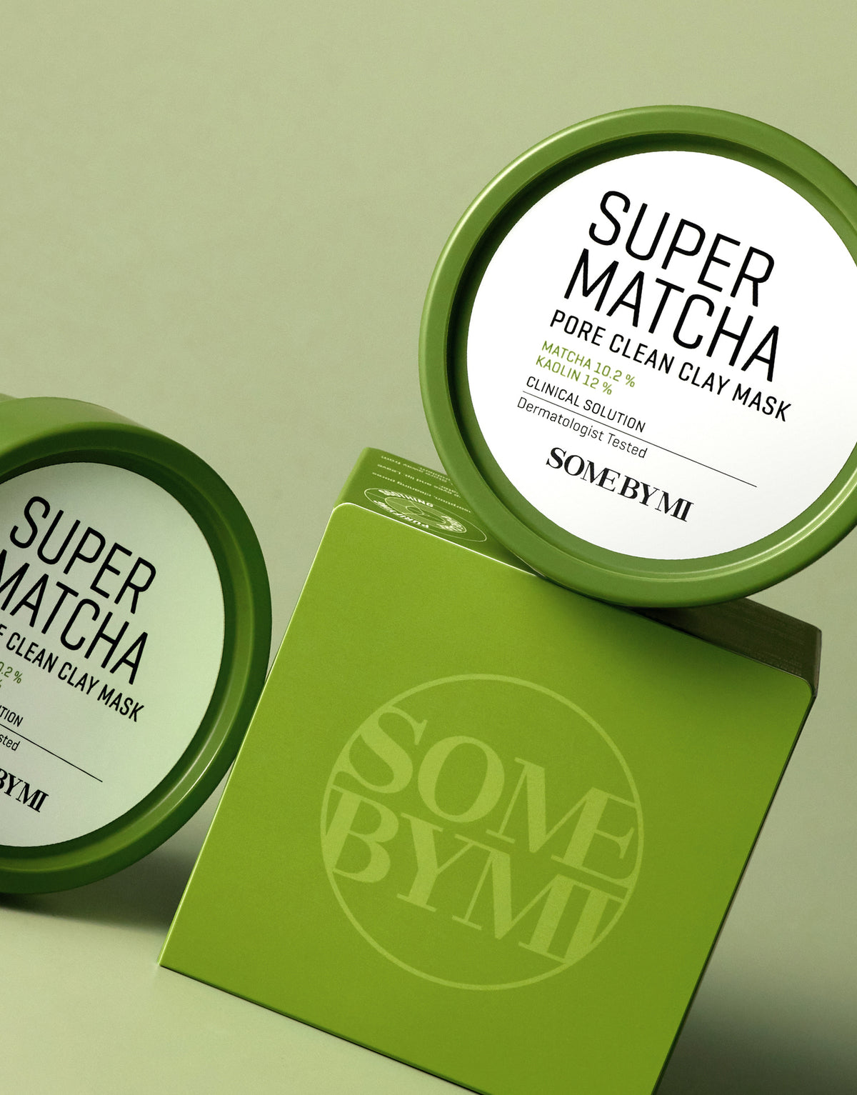 SOME BY MI SUPER MATCHA PORE CLEAN CLAY MASK 100g — official product image 3