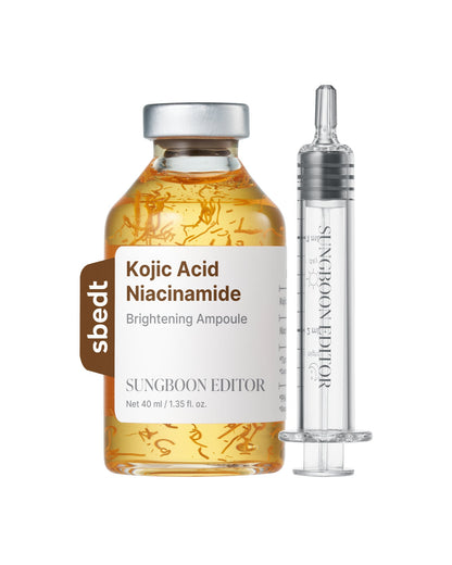 SUNGBOON EDITOR Kojic Acid Niacinamide Brightening Ampoule 40ml — official product image 5