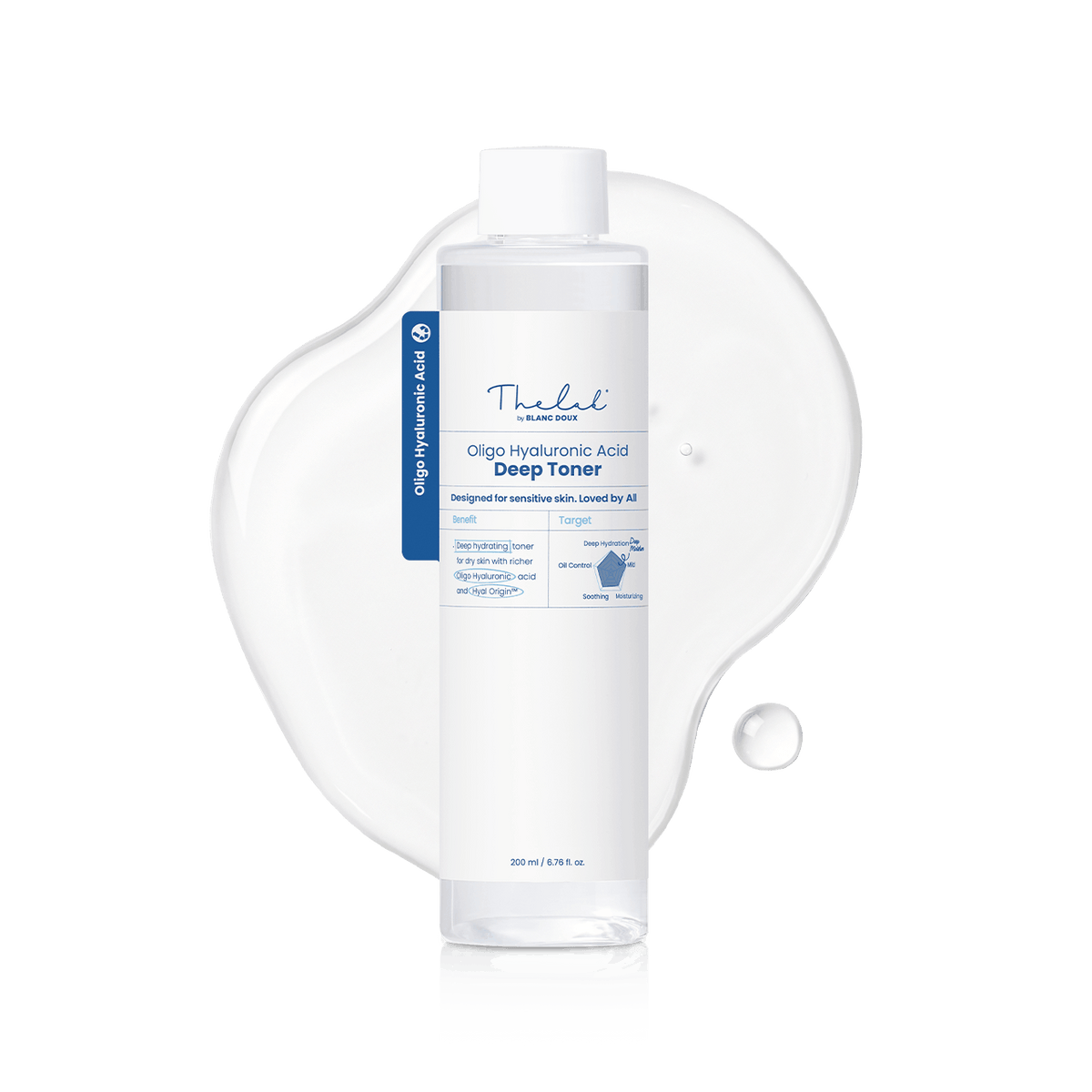 THE LAB by blanc doux Oligo Hyaluronic Acid Deep Toner 200ml — official product image 2