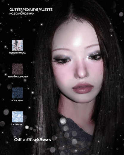 UNLEASHIA Glitterpedia Eye Palette No.9 All of Pink Glitter 6.9g - official product image 7