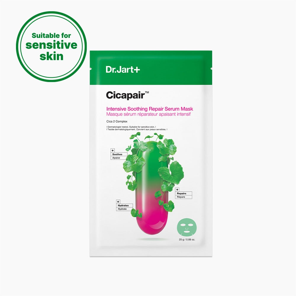 Dr.Jart+ Cicapair INTENSIVE SOOTHING REPAIR SERUM MASK 25g 1ea product packshot