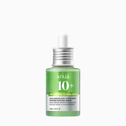 Anua Azelaic serum for a Korean skincare redness-prone skin routine