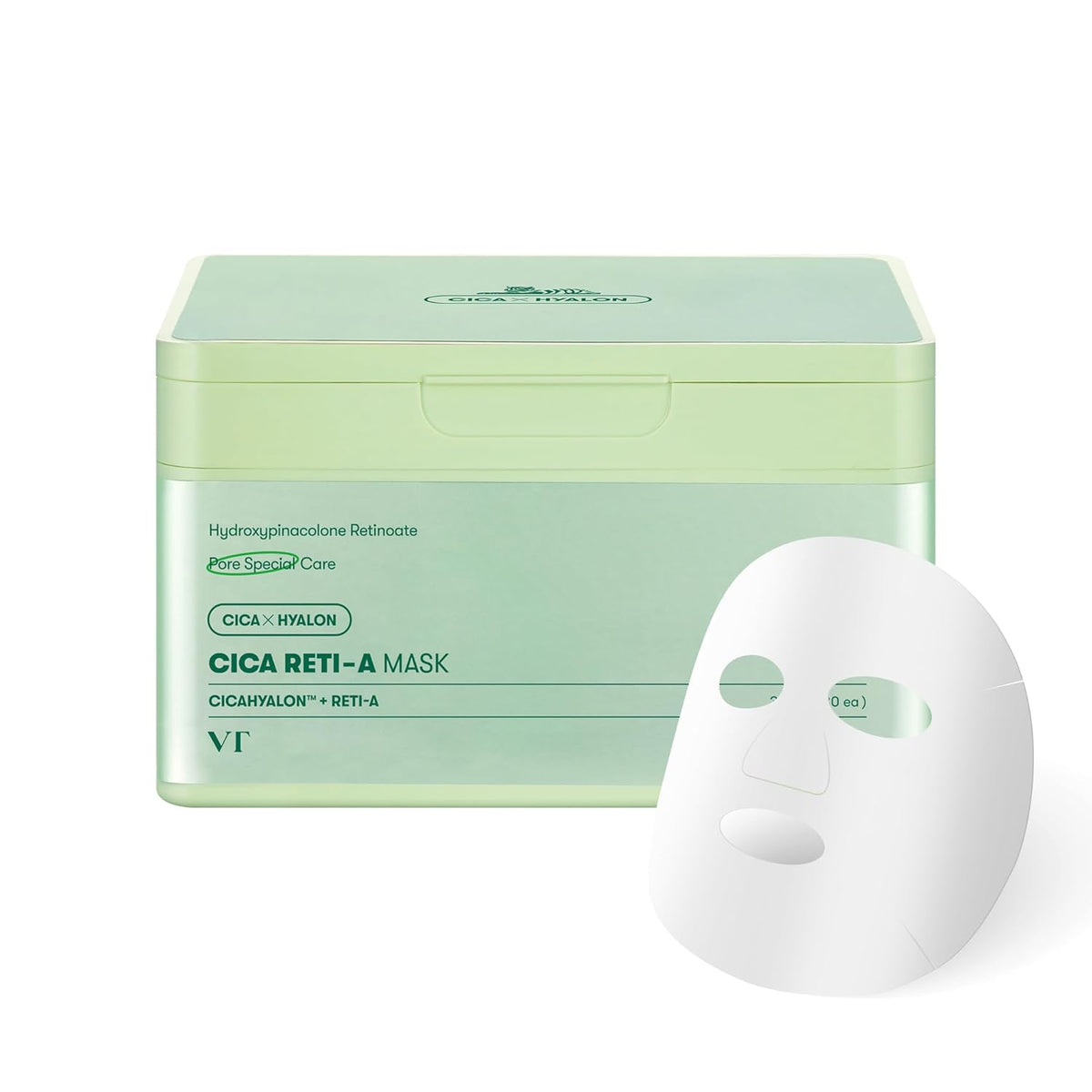VT Cosmetics CICA RETI-A Mask 30ea - official product image 7