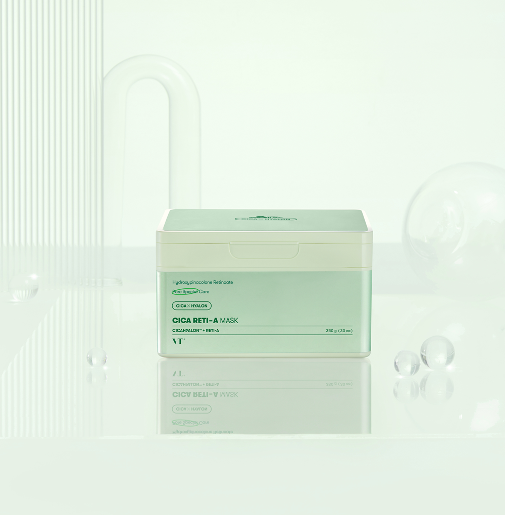 VT Cosmetics CICA RETI-A Mask 30ea - official product image 3