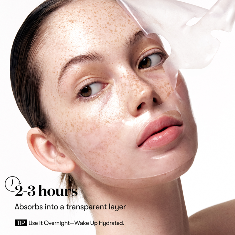 VT Cosmetics COLLAGEN Reedle Shot 100 2STEP Hydrogel Mask 4ea - official product image 6
