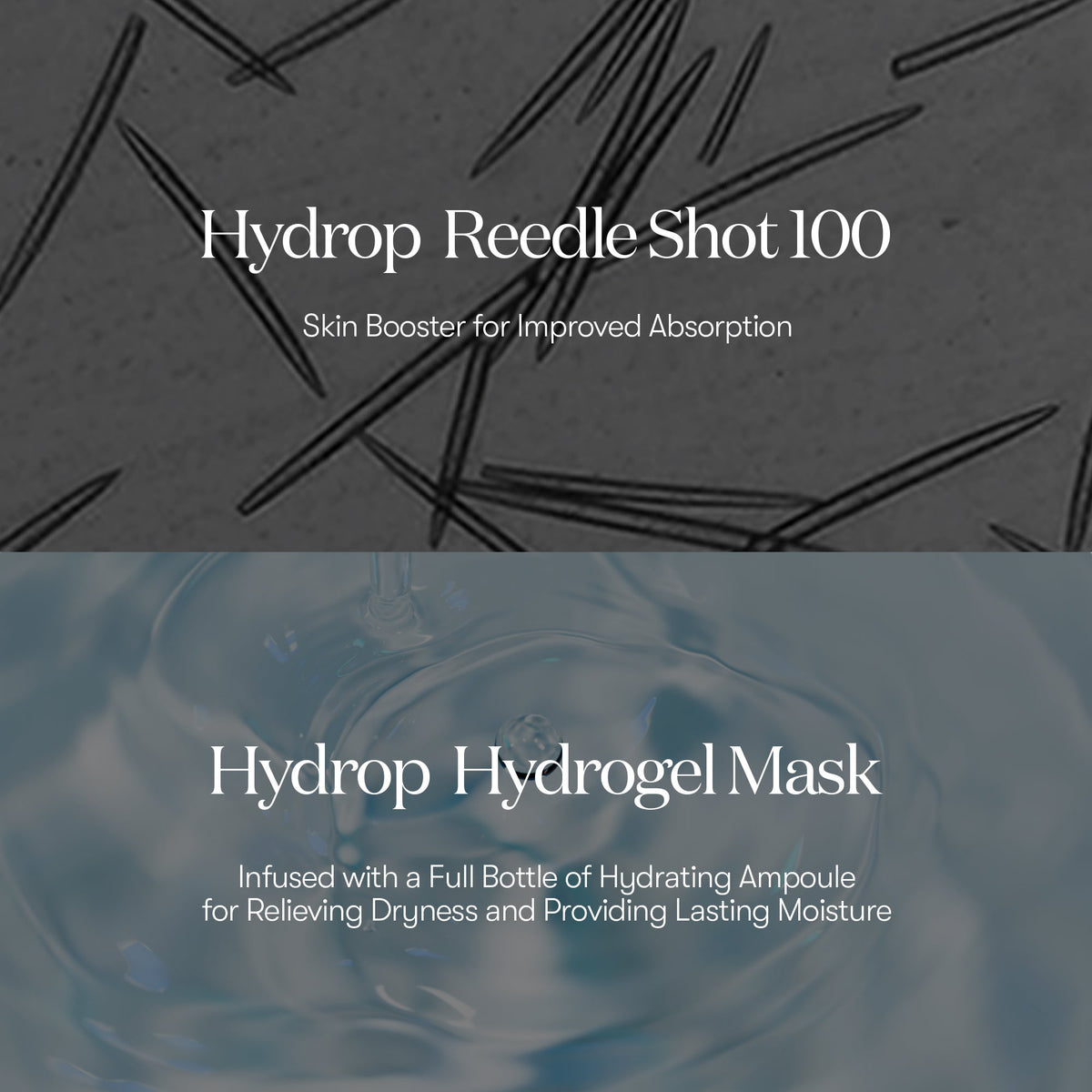 VT Cosmetics HYDROP Reedles Shot 100hL 2 STEP MASK - official product image 6