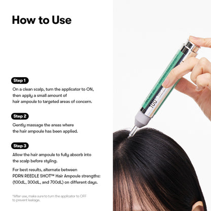 VT Cosmetics PDRN Reedle Shot Hair Ampoule 300dL - official product image 7